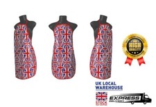 Union Jack Apron Vintage Design 100% waterproof Full Adult Cooking Cover