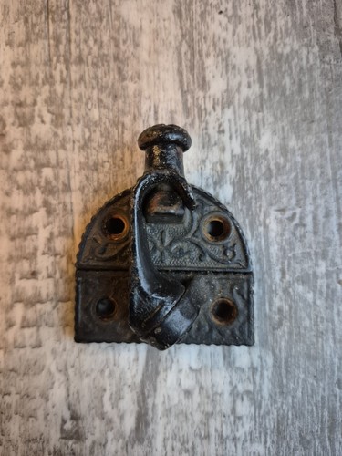 Antique window iron sash - antique, lock