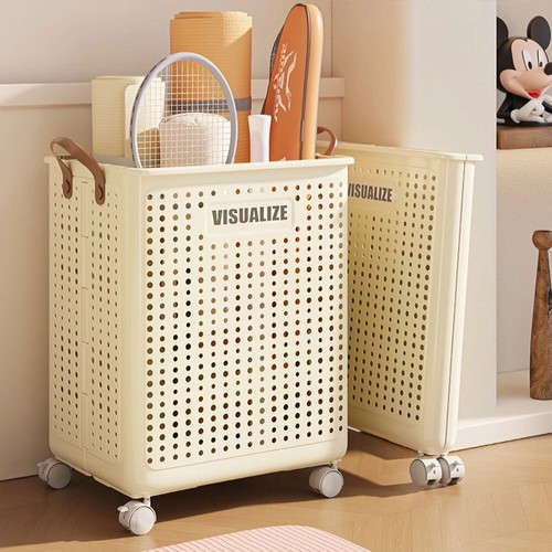 Plastic laundry basket dirty - laundry,