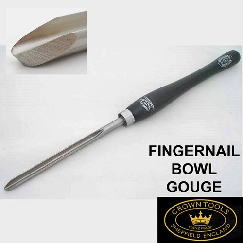Woodturning bowl gouge - bowl, crown