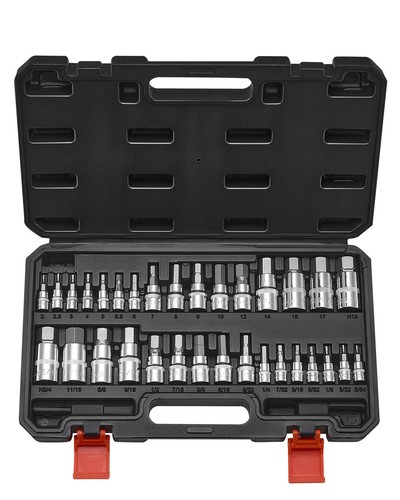 Hex bit socket set - socket, set,