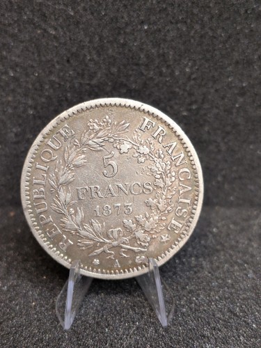 1873 french francs silver - a, 5