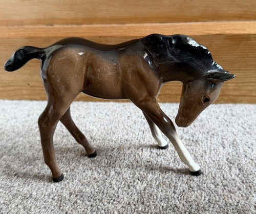 Beswick 947 brown - beswick, brown/white