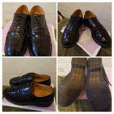 Solovair english brogue black - brogue,
