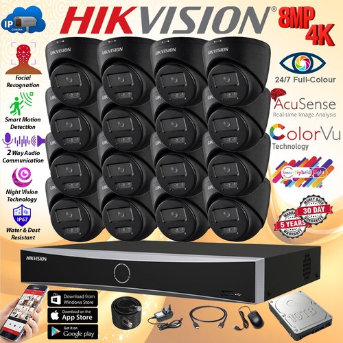Hikvision 8mp smart colorvu - 4k,