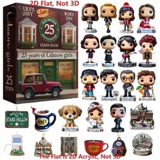2D Flat Gilmore Girls 25th