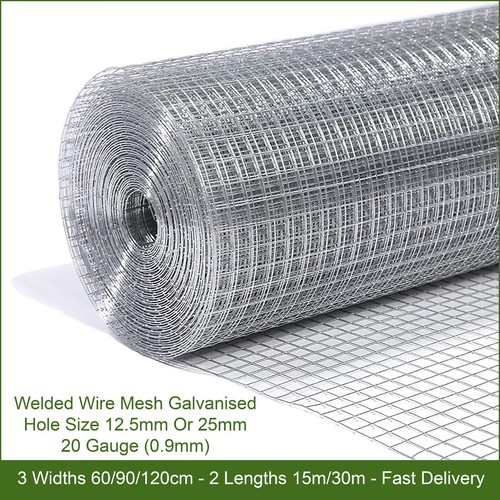 Welded wire mesh - mesh, 1"x1"