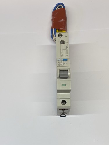 Hager adc116 rcbo rcd 16a - adc116,