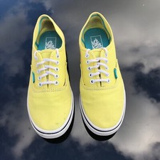 Vans Off The Wall  UK Size 5.5 Low Tops  in Yellow