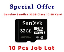10 X Genuine Sandisk 32GB