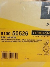 MAZDA B SERIES E SERIES BRAVO MPV LCV BRAKE SHOES SET TRISCAN 50526