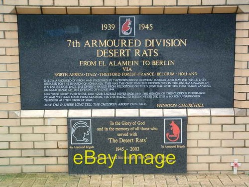 Photo 6x4 tank memorial 7th - photo,
