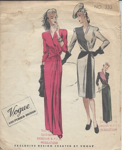 1940s vintage vogue - 1940s,