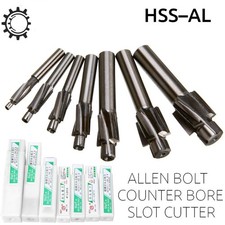 Pilot Counter Bore End Mill