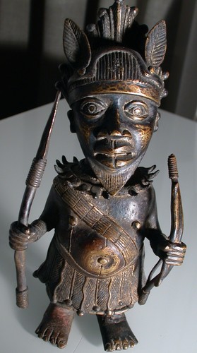 Bronze sculpture africa - bronze,