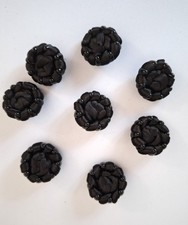 Buttons x 8 Unusual Vintage