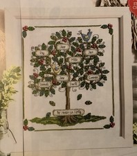 Cross stitch chart family - stitch,