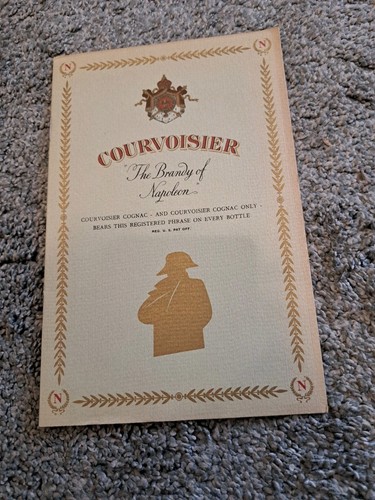 Vintage courvoisier brandy - vintage,