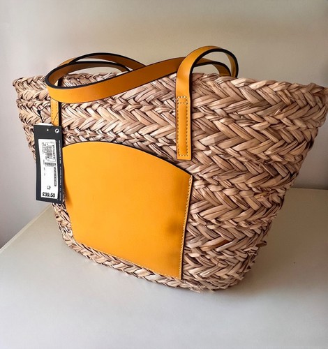 Large ochre yellow vegan - m&s,