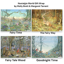 Molly Brett & Margaret Tarrant Nostalgia Gift Wrap Poster Rolled Fairy Children