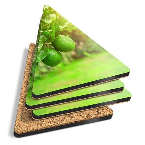 Triangle coasters citrus - coasters,