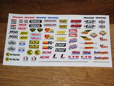 RC CAR DECALS/STICKERS