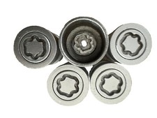 GENUINE LAND ROVER FREELANDER2/Evoque LOCKING WHEEL NUTS X4 With Key