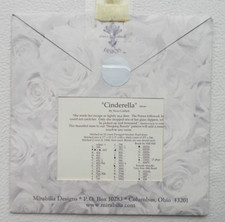 MIRABILIA ~ CINDERELLA # MD-69 ~ Cross Stitch Chart ~ NEW No Photo