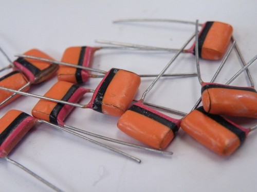 Vintage capacitors pcs - capacitors, 10