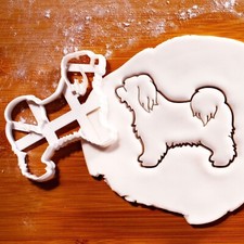Tibetan terrier body cookie - tibetan,