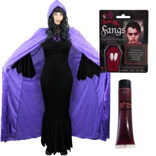 LADIES DELUXE VAMPIRE COSTUME