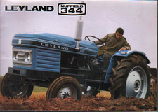1969 Leyland Nuffield "344" Tractor Brochure Leaflet
