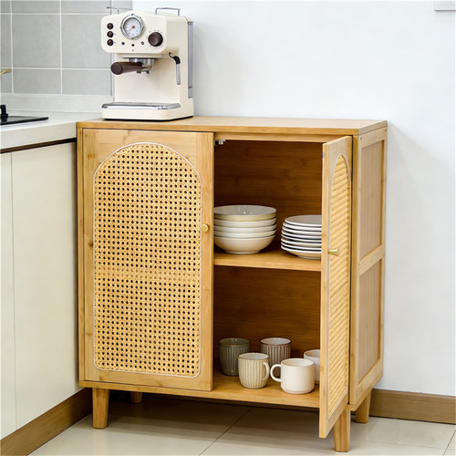 Bamboo sideboard buffet - bamboo,