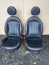 Mini R55 R56 R57 R58 R59 S JCW Heated Sport GP2 Leather Championship Red Seats