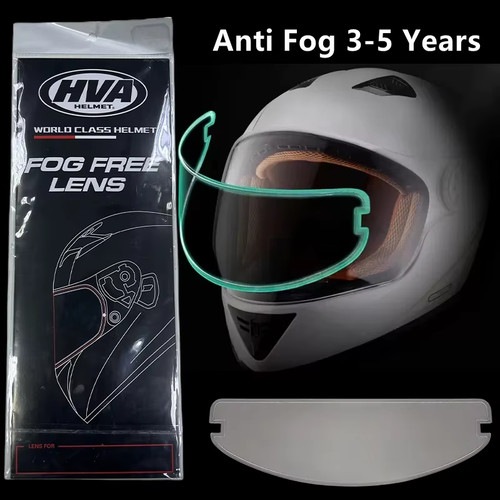 Helmet visor lens - lens, for