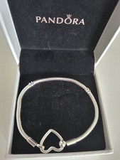 Pandora Moments Snake Chain Bracelet 20cm Sterling Silver 925 Stamped