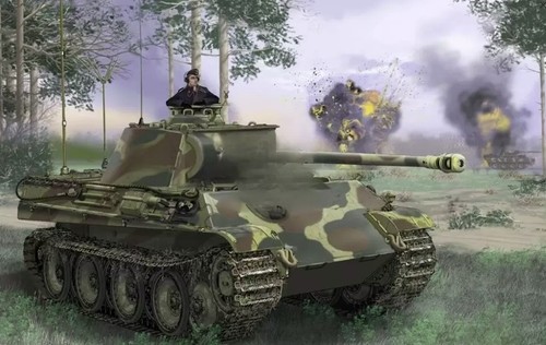 Dragon german panther ausf - panther, ausf.g