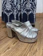 1960s 1970s Metallic Silver