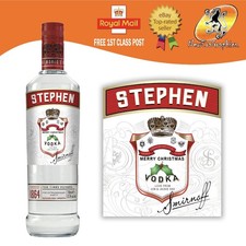 PERSONALISED VODKA CHRISTMAS