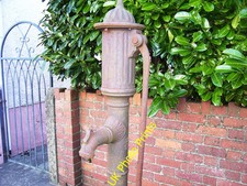 Photo 12x8 Old water pump