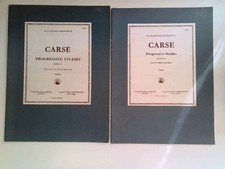 Progressive Studies for Violin. Books II & III. - Adam Carse - Undated Stainer &