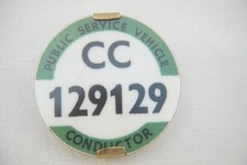 PSV CC 129129 Bus Conductors Badge Public Service Vehicle North Western Region