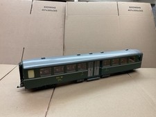 KISS LGB G GAUGE PASSENGER COACH CAR WAGON 2ND CLASS MIDDLE CAR RBH GREEN READ !