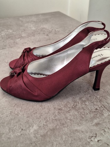 Ladies victoria jayne burgundy - jayne,