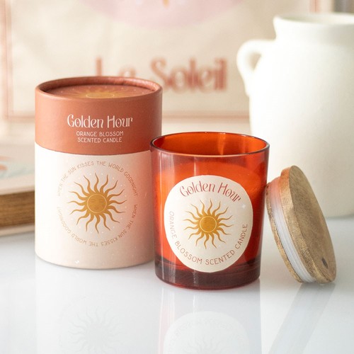 Golden hour orange blossom - golden,