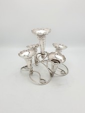 Silver-Plated 5 Flute Table