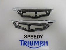 TRIUMPH BONNEVILLE T120 TANK BADGES T2401445 T2401446