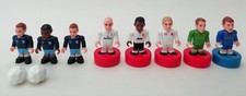Character Building Footballers Micro Figures Mixed Lot x 8 + Footballs x 2