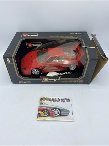 Bburago ferrari f40 - bburago, (1987)