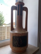 Vintage Ditmar Urbach Alienware Vase Czech Art Deco c1930 Urn